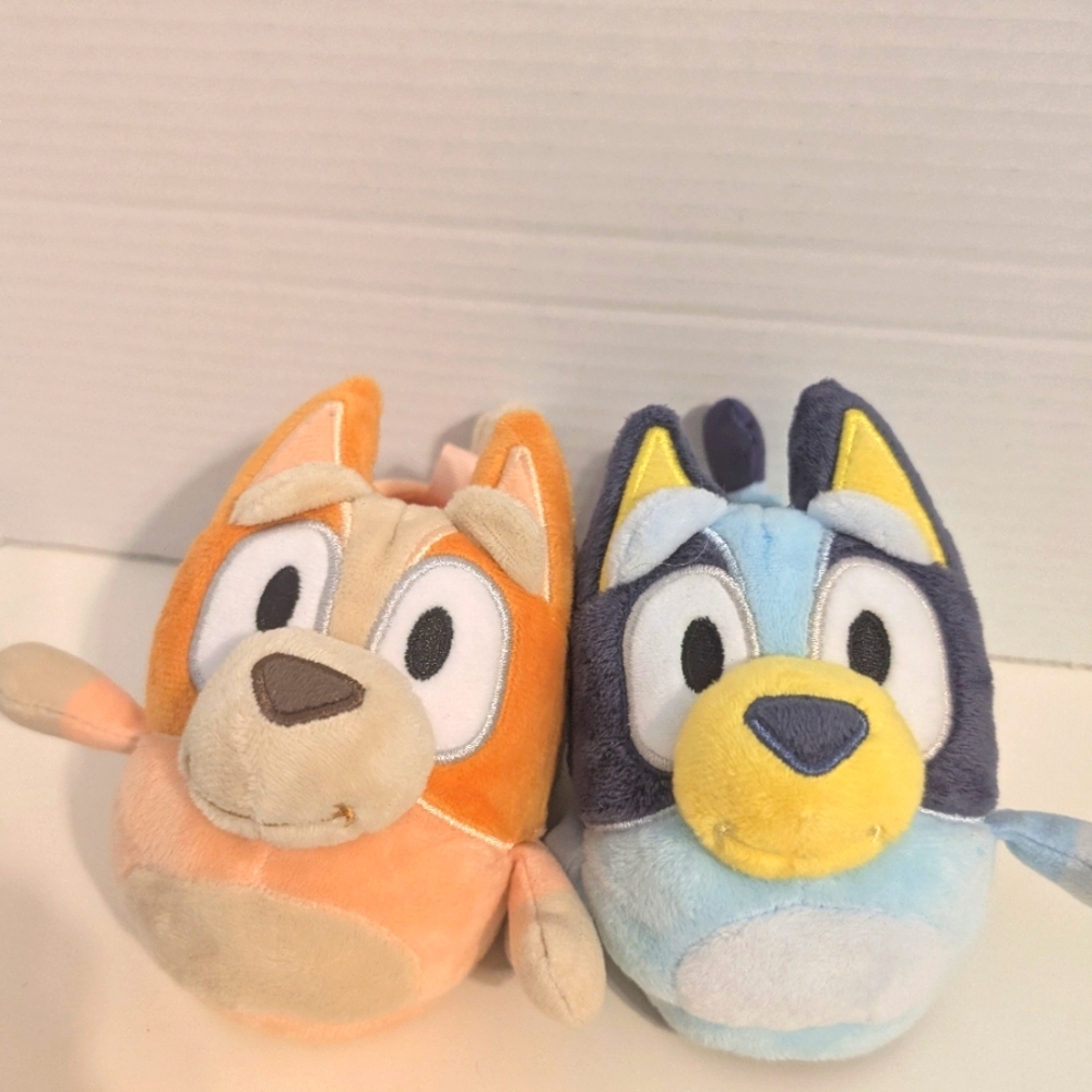 Bluey 3D Toddler Plush Slippers New Without Tags Size 5/6